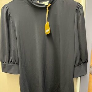 Stylish Black Rygrass Blouse